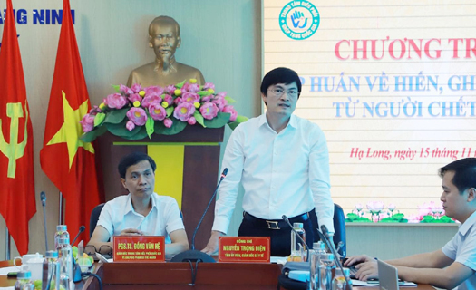 Ngành y tế Quảng Ninh chú trọng phát triển vận động hiến và ghép tạng